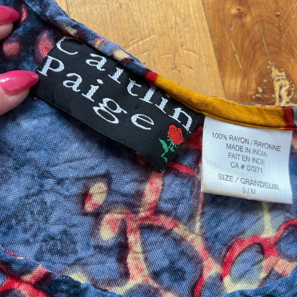 Caitlin Paige Semi Cropped Top S/M - Picture 3 of 5